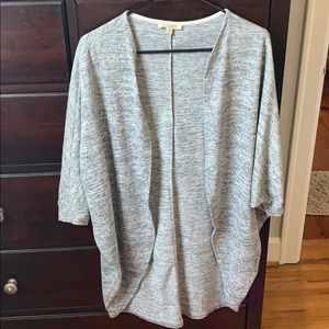 Grey cardigan